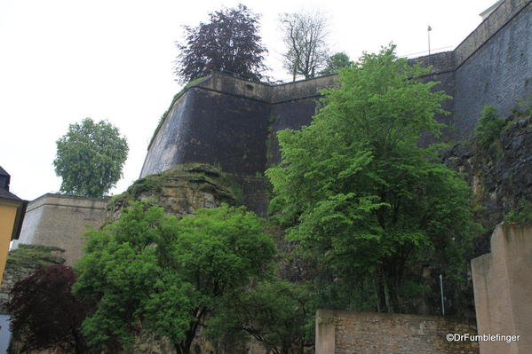 Luxembourg City. Ramparts