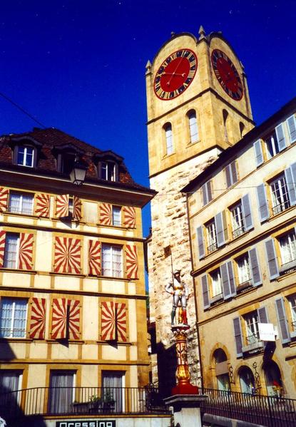 Neuchatel Clock Tower