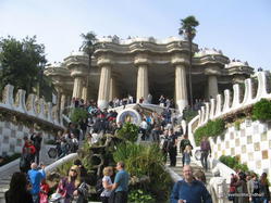 Park Guell entrance