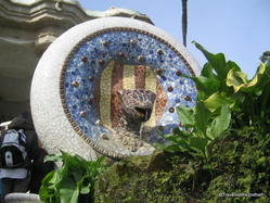 Park Guell salamander