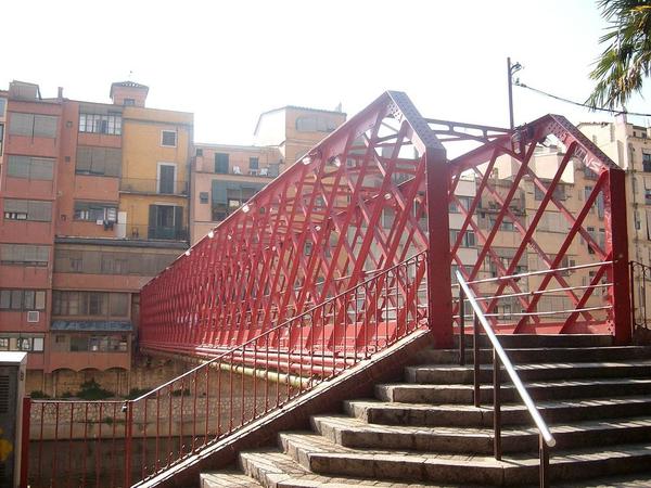 Pont de Ferro in Girona Spain