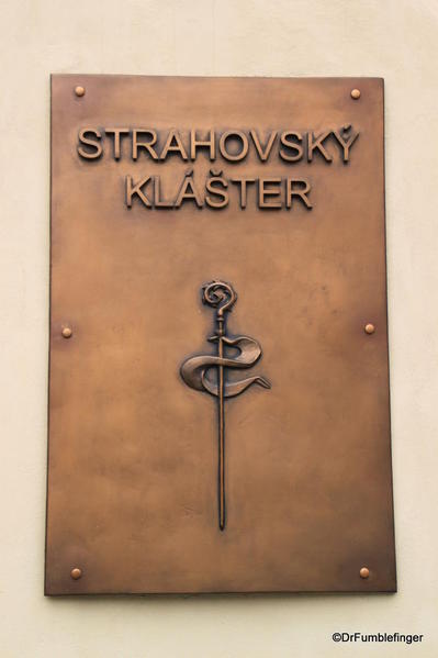 Entrance to Strahov Monastery