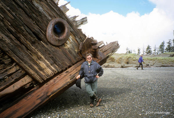 East Beach Trail. Pesuta Shipwreck