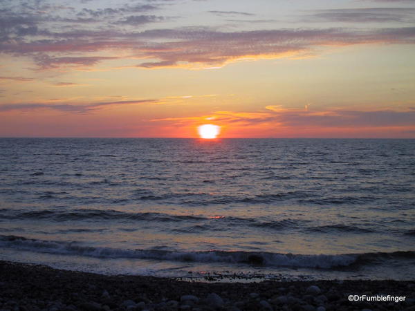 Agate Beach sunset, Haida Gwaii