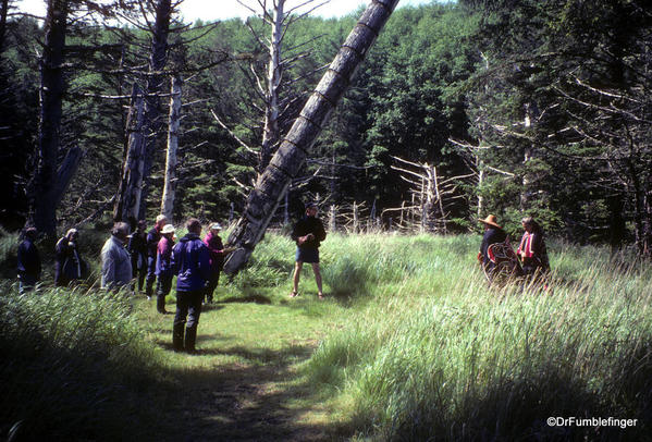 Louise Island, Haida Gwaii, Skedans VillageTotems