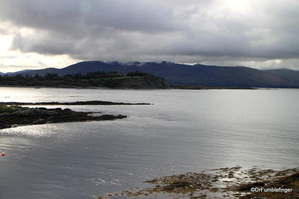 View of Beara Peninsula and Kenmare Bay from Parknasilla Resort