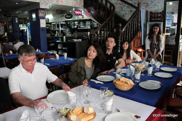 Our tour group Don Ernesto Restaurant, San Telmo