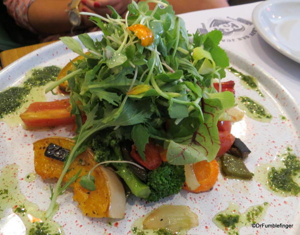 Cafe San Juan, San Telmo. Fresh salad