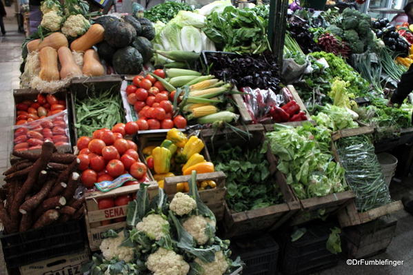 Produce vendor, San Telmo Market