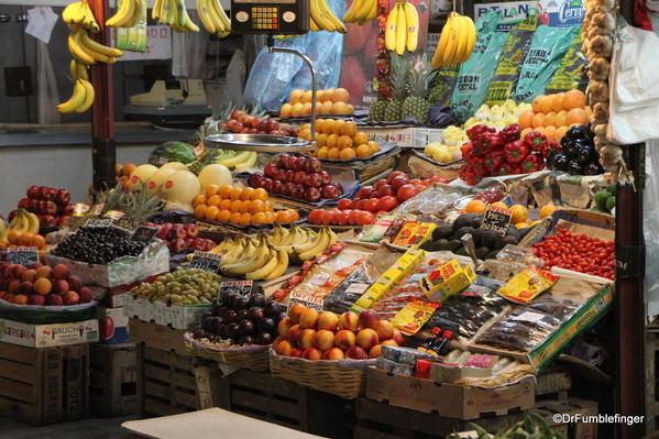 Produce vendor, San Telmo Market