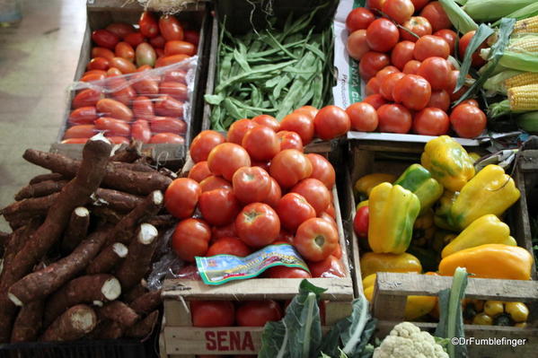 Produce vendor, San Telmo Market