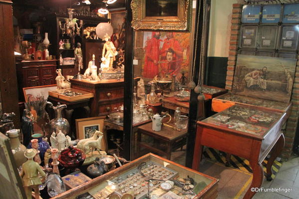 Antique vendor, San Telmo Market