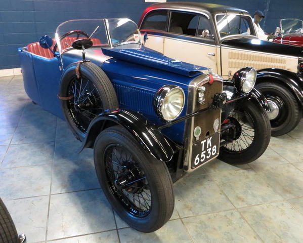 Tampa Bay Automobile Museum 2013 174 UK 1935 BSA Three Wheeler