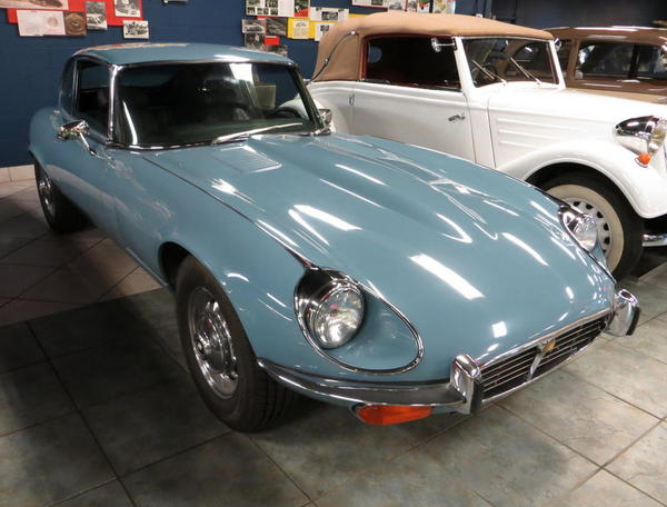 Tampa Bay Automobile Museum 2013 194 UK 1971 Jaguar E type 5.3