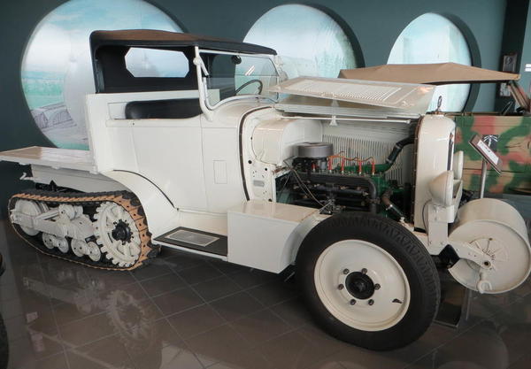 Tampa Bay Automobile Museum 2013 209 1922 Citroen Half-Track