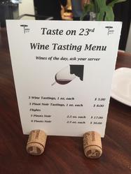 Tasting Menu