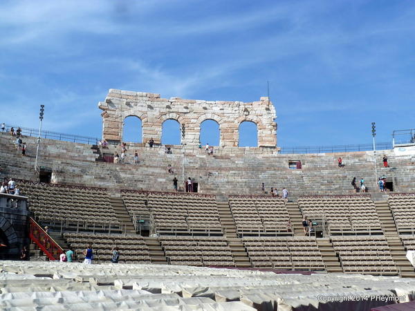 Verona, view from stage