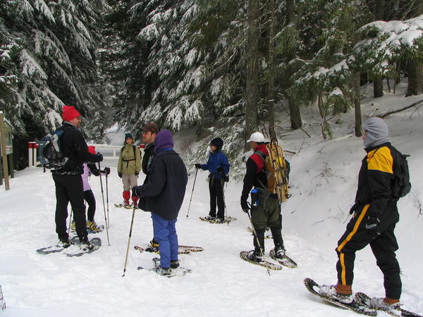 Mt. Spokane Snowshoeing