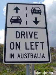 handy road sign