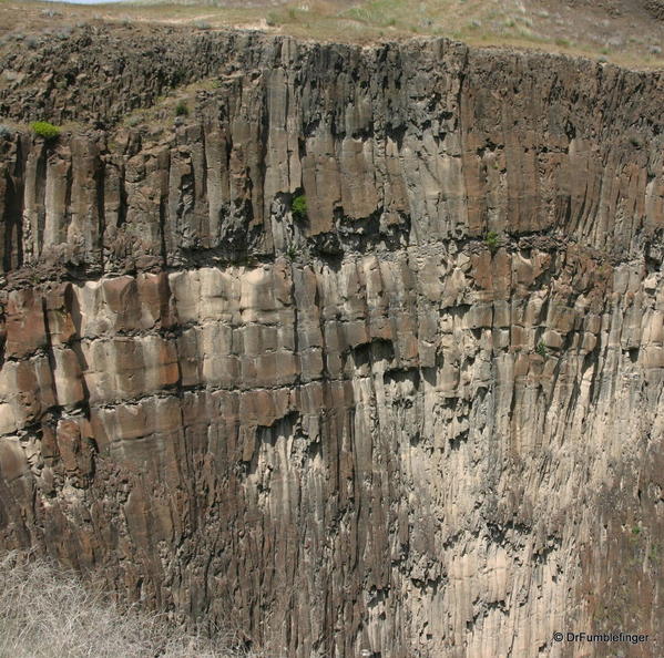 Basalt columns at Palouse Falls State Park