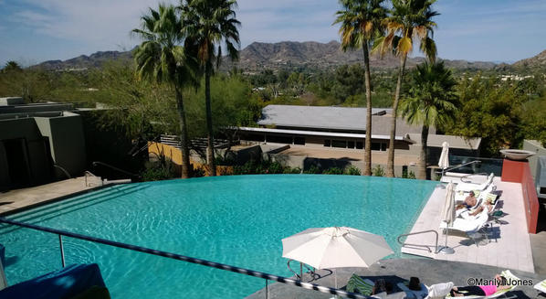 Sanctuary on Camelback Mountain is surrounded by mountain beauty