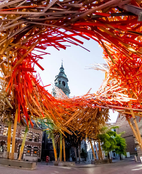 what to see in one day in Mons, Belgium_traveling tips_Arne Quinze art installation (3)