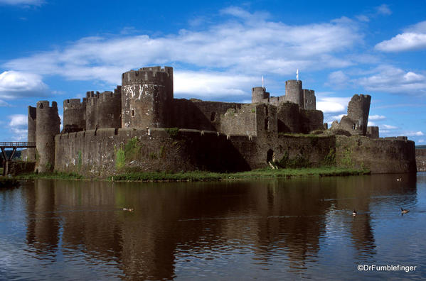 Caerphilly Castle, Wales