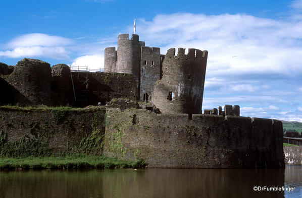 Caerphilly Castle, Wales