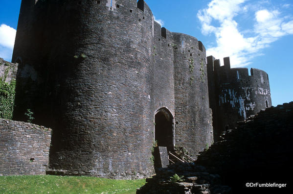 Caerphilly Castle, Wales