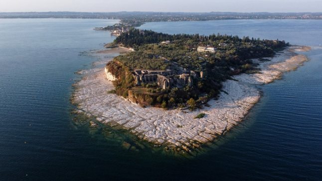 Water levels on Italy