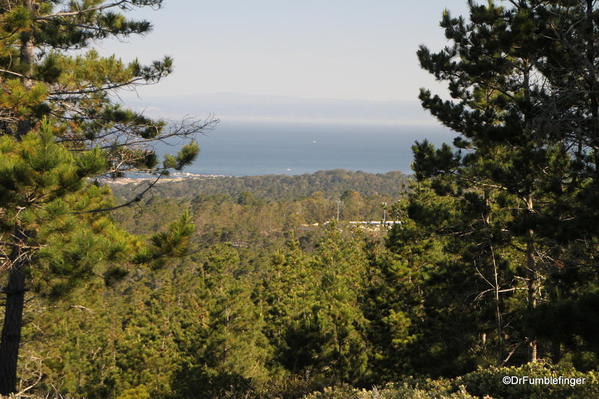 Seventeen Mile Drive, Pacific Grove. Huckleberry Hill