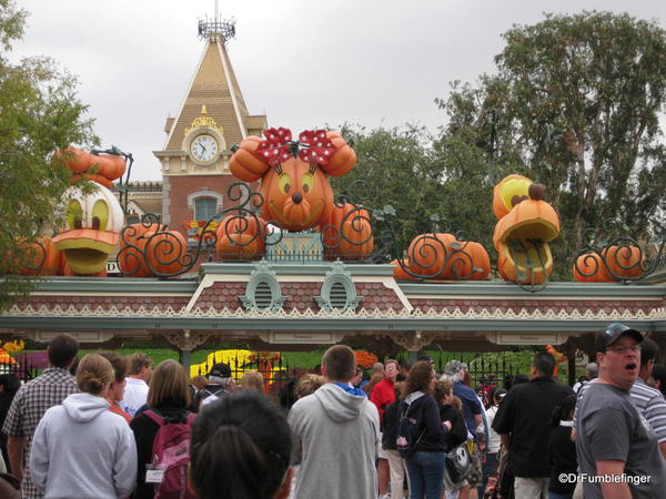 Disneyland at Halloween