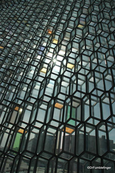 Interior of Harpa, Reykjavik, Iceland