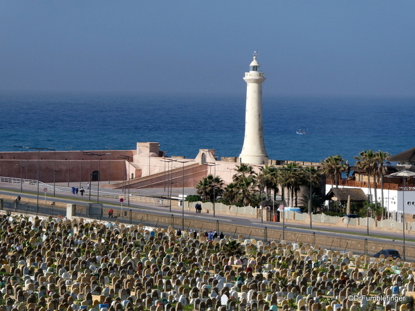 01 Fort de la Calette lighthouse and Muslim cemetery, Rabat