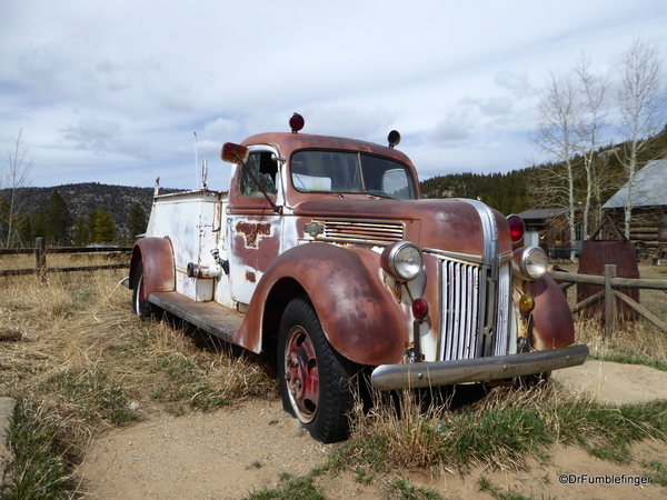 01 Old Fire Truck, Gold Hill