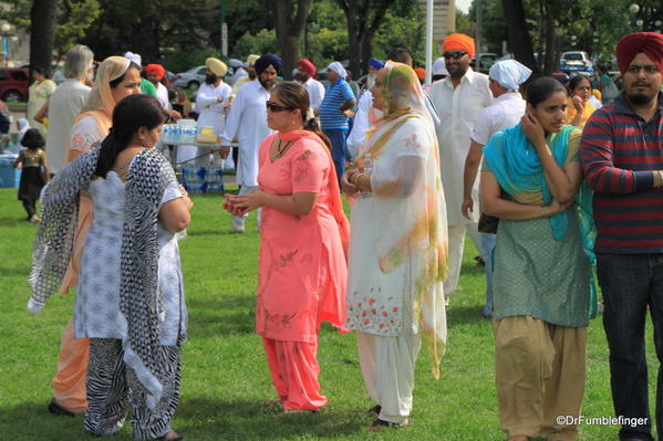 015 Winnipeg. Sikh gathering