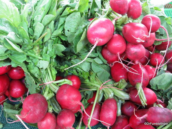 Radishes, St Catharines Market, Niagara Peninsula, Ontario