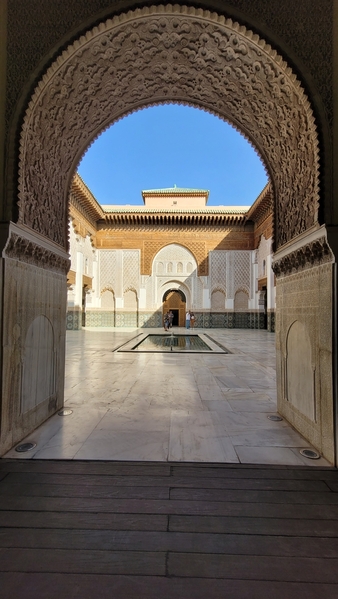 02 2023-09-15 Morocco Marrakech Medersa Ben Youssef 18