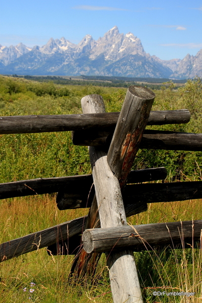 02 Buckrail fencing, Grand Teton National Park