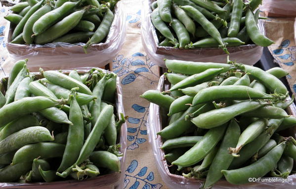 Peas, St Catharines Market, Niagara Peninsula, Ontario