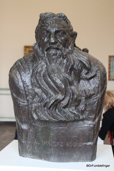 03 01 Paris 05-2013. Rodin Museum (16) Portrait of Rodin by Antoine Bourdelle