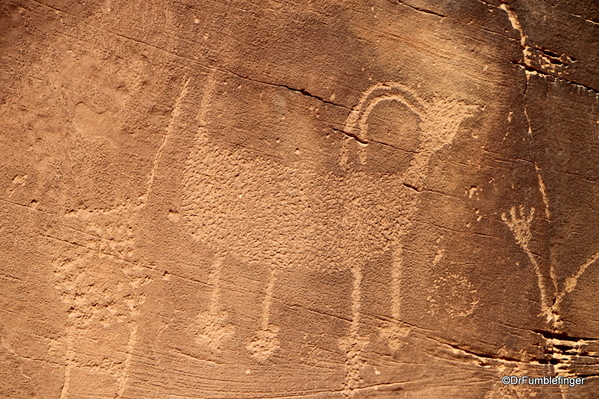 03 Dinosaur National Monument. Car Tour (66) Cub Creek Petroglyphs