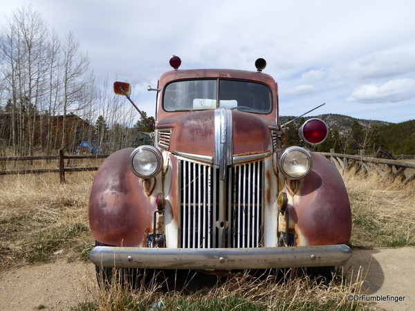 03 Old Fire Truck, Gold Hill