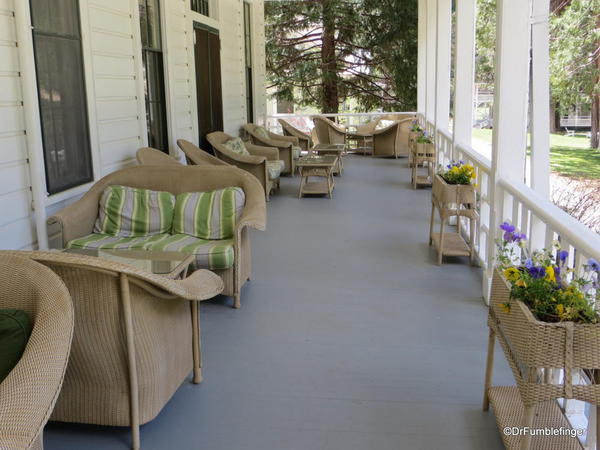 Verandah, Wawona Hotel, Yosemite National Park