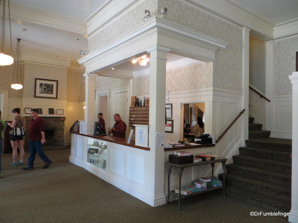 Registration desk, Wawona Hotel, Yosemite National Park