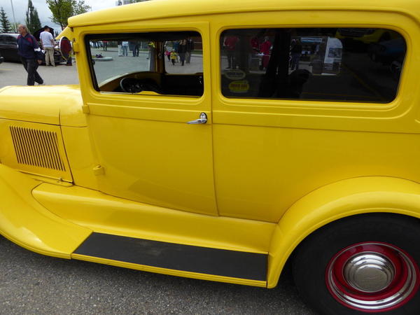 1929 Ford Model A and trailer