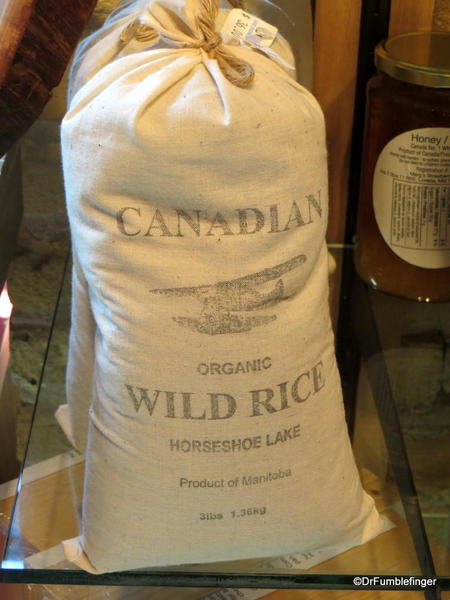 Wild Rice harvested in Manitoba, the Forks Market, Winnipeg