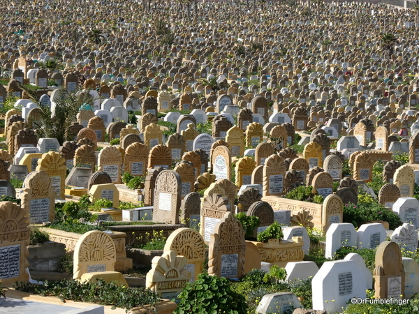 04 Fort de la Calette lighthouse and Muslim cemetery, Rabat