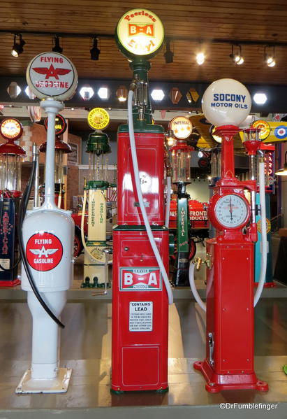 Gasoline Alley pumps