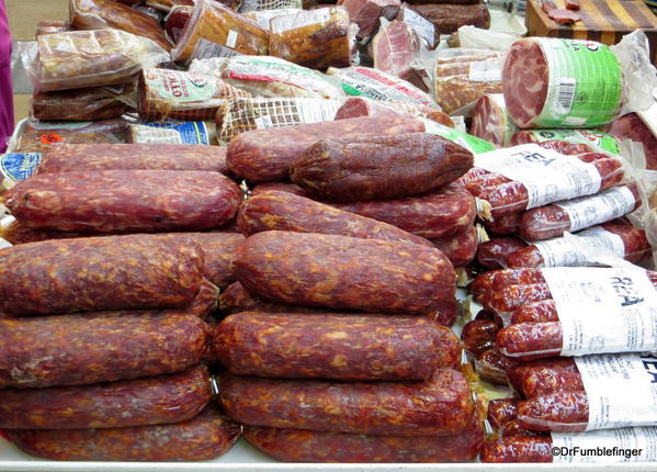 European meats, St Catharines Market, Niagara Peninsula, Ontario